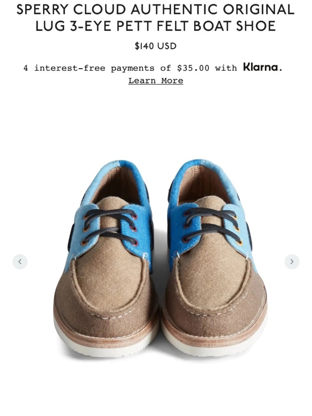 Sperry x Rowing Blazer boat shoes vibram